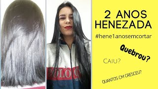 2 ANOS DE HENÊ  1 ANO SEM CORTAR O CABELO REE ROBADÊ [upl. by Ducan]