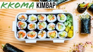 Korean Dosirak II Kkoma Kimbap Classic Version amp SpamMari [upl. by Toiboid]