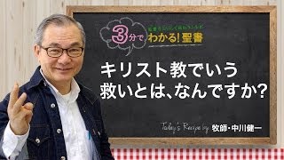 Q9 キリスト教でいう救いとはなんですか【３分でわかる聖書】 [upl. by Cruz738]