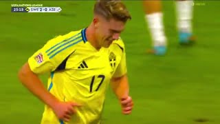 Viktor Gyokeres GoalSweden vs Azerbaijan60 All Goals and Extended Highlights [upl. by Roy]