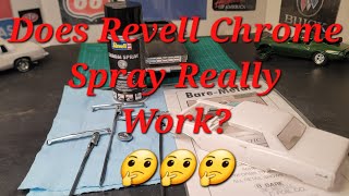 1st X Using Revell Chrome Spray amp Bare Metal Foil  Bench Updates [upl. by Rednaeel]