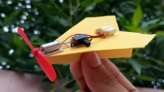 How to make Flyable paper plane  experiment [upl. by Panthia]