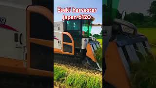 iseki new harvester japani 6120 [upl. by Pinebrook999]