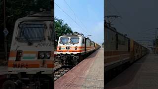 Fastest WAP5 Locomotive Led Intercity Express Shorts [upl. by Vipul]