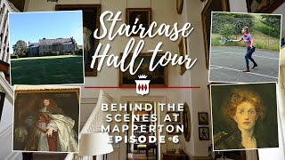 The Portraits and Paintings Hanging in the Staircase Hall  Behind the Scenes at Mapperton Episode 6 [upl. by Asilet341]