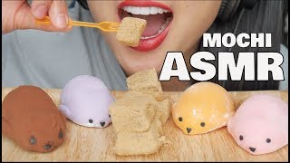 ASMR Seal  Warabi MOCHI SOFT RELAXING EATING SOUNDS  SASASMR [upl. by Lauzon]