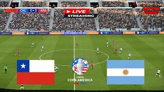 🔴 Argentina vs Chile EN VIVO 🏆  ⚽ Partido de hoy EN VIVO [upl. by Rubina]