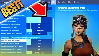 BEST FORTNITE CONSOLE SETTINGS AND SENSITIVITY XBOXPS4 FORTNITE BEST CONSOLE SETTINGS [upl. by Aim]