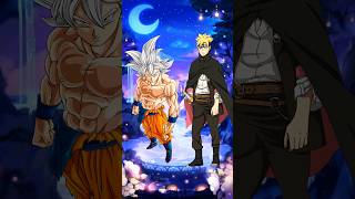 Goku Vs Boruto  POKE CLAW  shorts anime dbz naruto [upl. by Aymik971]