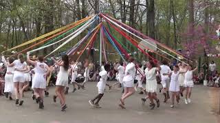 Maypole Dance  The School in Rose Valley SRV [upl. by Airrej]