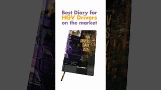 hgv drivers diary 2025 presentation hgvdrivers hgv lorrytruck [upl. by Hollis]