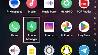 OPPO A1k Phone Manager App Keep Help Tips ✓✓ [upl. by Ddene130]