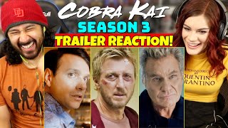 COBRA KAI SEASON 3  Official TRAILER  REACTION Netflix [upl. by Deron]