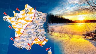 Prévision Météo Novembre 2023  Larrivée Précoce de lHiver  Vague de Froid  France [upl. by Delp]