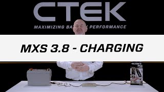 Tutorials  CTEK MXS 38  Charging [upl. by Vez]