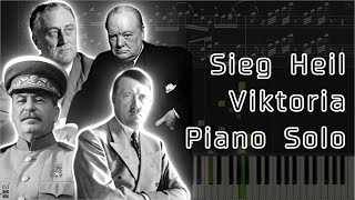 Sieg Heil Viktoria Piano Solo Arrangement [upl. by Silvia]