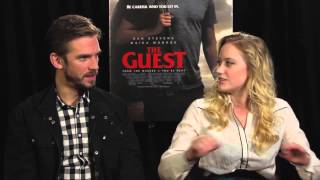 The Guest  Dan Stevens and Maika Monroe Interview [upl. by Nord]