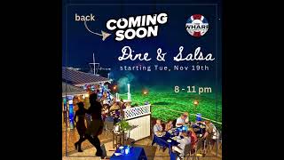 Dine and Salsa  every Tuesday at The Wharf in the Cayman Islands waterfrontdining [upl. by Nerine]