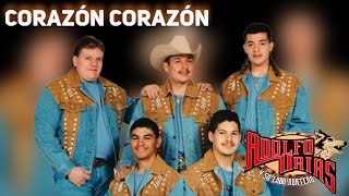 Corazón Corazón Karaoke Adolfo Urías y su Lobo Norteño Norteño Sax [upl. by Ienttirb]