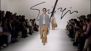 Giorgio Armani Mens Spring Summer 2024  Fashion Show [upl. by Locin]