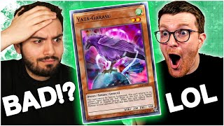 Hearthstone Pro Tries to Guess if a YuGiOh Card is Banned ftRarran [upl. by Ludewig]