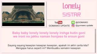 LIRIK SISTAR  LONELY by GOMAWO Indo Sub [upl. by Flosser99]