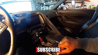 Installing the C7 corvette carbon fiber OSB [upl. by Nylahsoj]