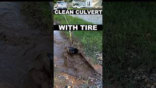 Best Way To Clean Culvert Pipe [upl. by Carney210]