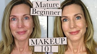 Makeup 101  Beginner Makeup for Mature Women Who Dont Wear Makeup [upl. by Zenas453]