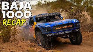 DOMINATING the Baja 1000  Trophy Truck Race Recap [upl. by Ayotahc]