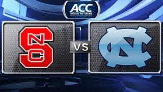 NC State vs UNC Highlights  2012 [upl. by Eenwat]