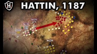 Battle of Hattin 1187 AD ⚔️ Saladins Greatest Victory  معركة حطين [upl. by Bentley]