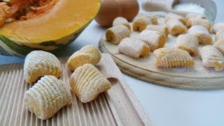 Gnocchi di zucca senza patate Ricetta facile e dal risultato garantito [upl. by Bacchus914]