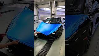 automobile wrap wrapping wrapking satisfying huracan [upl. by Cole]