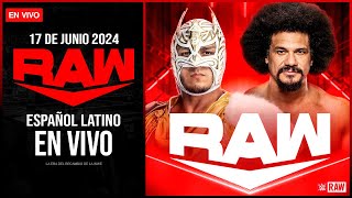 WWE RAW 17 de Junio 2024 EN VIVO  Español Latino  WWE RAW 17062024 Cobertura y Resultados RAW [upl. by Garv]