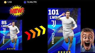 🔥101🔥  How to train CHIESA to max level in efootball 2024efootball2024 [upl. by Anitsirhcairam]