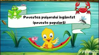 Povestea puișorului îngâmfat🐥poveste populară [upl. by Linskey]