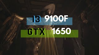 Resident Evil Village on GTX 1650 amp I3 9100F  High Settings [upl. by Kelula]