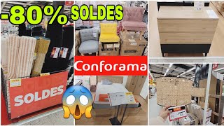 CONFORAMA😱SOLDES 80 100124 MOBILIER DÉCO TAPIS soldes2023 soldes conforama bonsplans soldes [upl. by Aitam9]