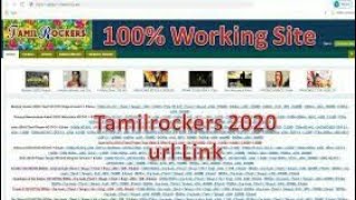 TamilRockers New Website Link 2020  TamilRockers New Link  How to Open Tamilrockers 2020 [upl. by Mellisa]