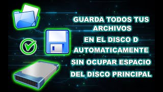 ✅ COMO GUARDAR ARCHIVOS AUTOMATICAMENTE EN EL DISCO D SIN USAR EL DISCO C Windows 11 Y 10  2024 [upl. by Ahsaeyt]