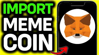 UPDATED 2024 How To Import Meme Coin In Metamask [upl. by Sokil924]