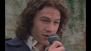 Patrick sings to Kat  Heath Ledger 10 things i hate about you [upl. by Lawson]