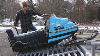 Rare 1970s Sled Sat 40 Years After Losing Spark [upl. by Anse]