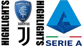 Empoli vs Juventus Highlights 00  Serie A 20242025 [upl. by Ferd]