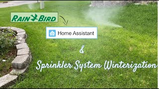 Rainbird Irrigation into Home Assistant amp Full tutorial on Winterization [upl. by Aicyla]