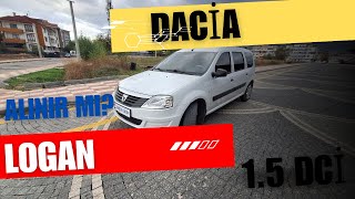 Dacia Logan 15 DCİ Detaylı İnceleme ve Test Sürüşü [upl. by Lallage]