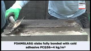 FOAMGLAS® Interior wall insulation with roughcast finish [upl. by Arturo]