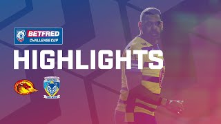 Highlights  Catalans Dragons v Warrington Wolves [upl. by Eelymmij25]