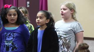 Woodland Heights students sing at Brownwood school board meeting [upl. by Suoicul]